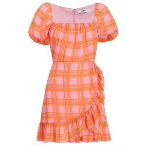 🔥🔥🔥NEW Likely Havana Plaid Orange Dress
